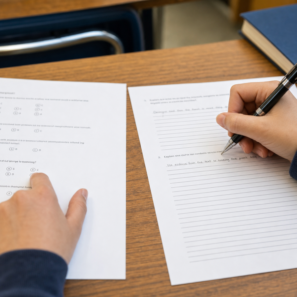 Constructed Response vs. Selected Response Items